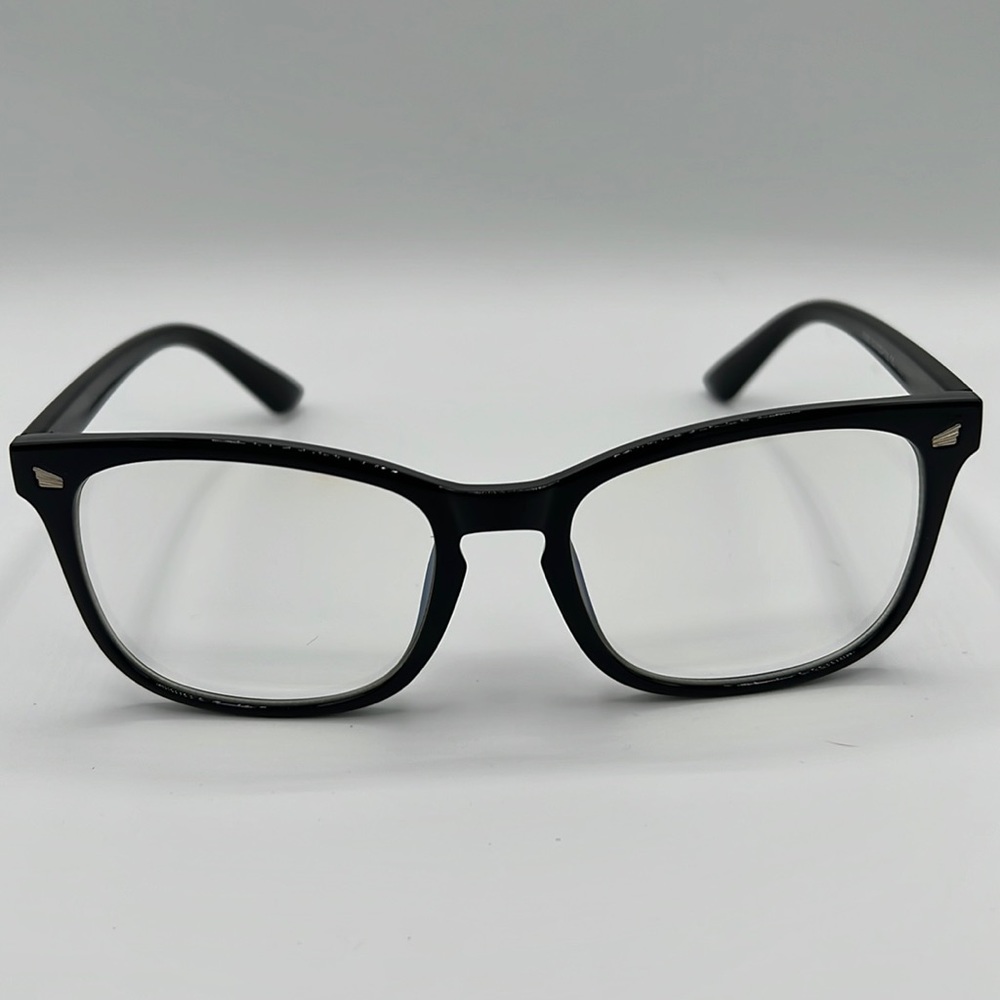 Classic black frame glasses